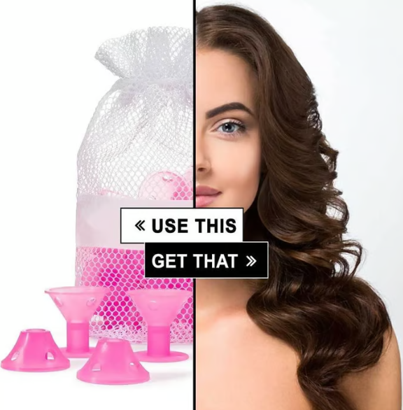🌹Heatless Hair Curlers
