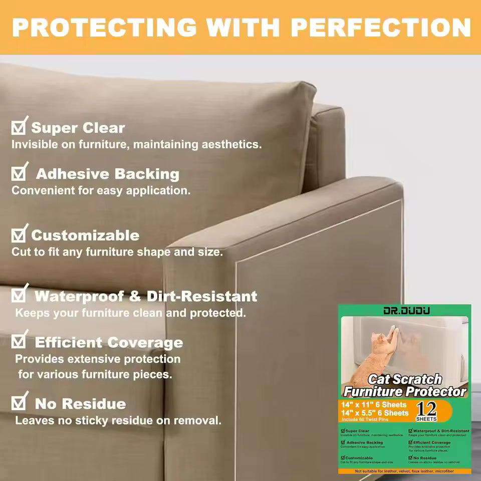 CouchGuard™ – Scratch Shield for Couches 👉 Bonus: Free Nails Included