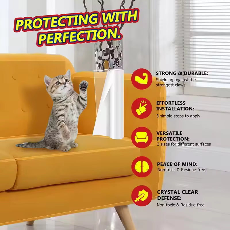CouchGuard™ – Scratch Shield for Couches 👉 Bonus: Free Nails Included