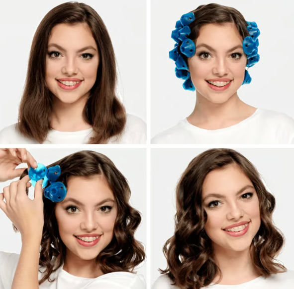 🌹Heatless Hair Curlers