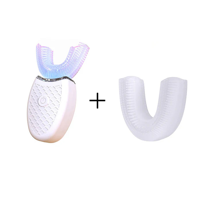 ⚡FLASH SALE 50%🔥  U Type Toothbrush Silicon Head Sonic Electric Toothbrush 360 Degrees Intelligent Automatic USB Charge Waterproof Teeth
