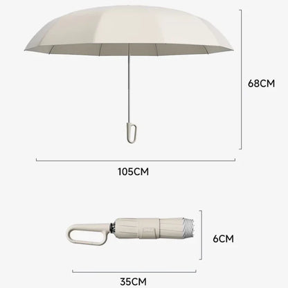 ⚡FLASH SALE🔥  Ring buckle umbrella, Reflective Safety Strip, Sturdy Windproof, Travel Portable