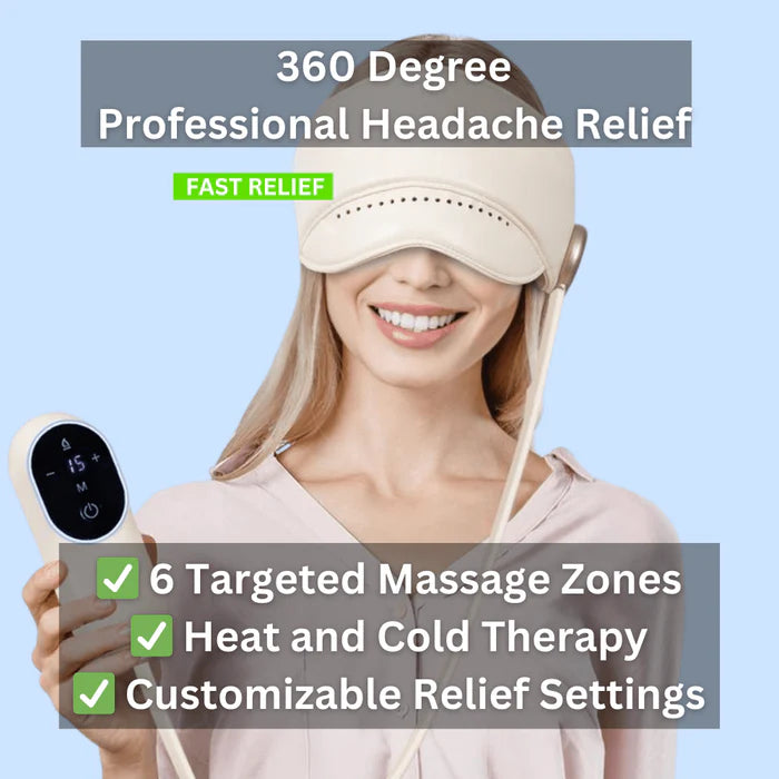 🎁Hot Sale 34% OFF🔥  Air Pressure Head Massager Electric Head Eye Massager