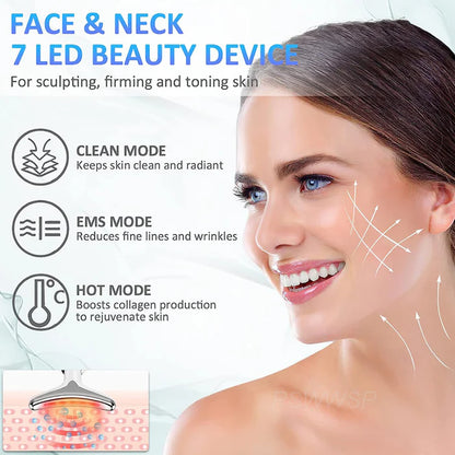 ⚡FLASH SALE 49%🔥  Facial Massager Neck Facial Beauty Device Lifting Tighten Skin Care Tool