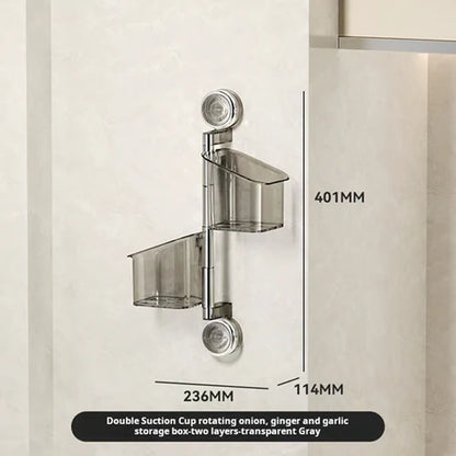 🔥BIG SALE 50% OFF 🔥  Rotating Wall-mounted Storage Box