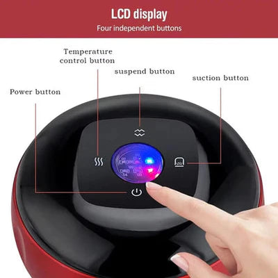 🎁Hot Sale - SAVE 49% OFF🎁  Body Scraping Massage Smart Electric Vacuum Cupping Heating Suction Cup Device Back Neck Arm Massger