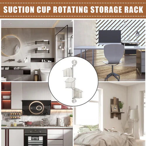 🔥BIG SALE 50% OFF 🔥  Rotating Wall-mounted Storage Box