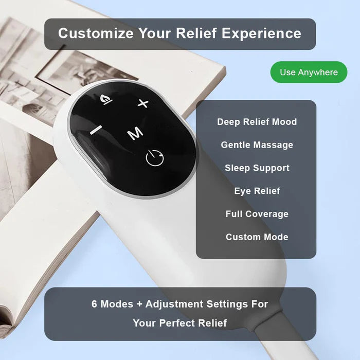 🎁Hot Sale 34% OFF🔥  Air Pressure Head Massager Electric Head Eye Massager