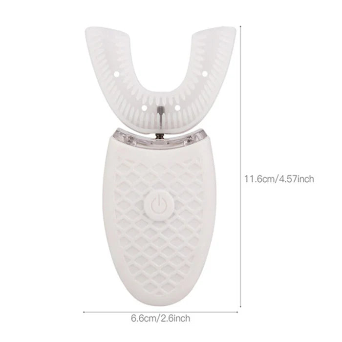 ⚡FLASH SALE 50%🔥  U Type Toothbrush Silicon Head Sonic Electric Toothbrush 360 Degrees Intelligent Automatic USB Charge Waterproof Teeth
