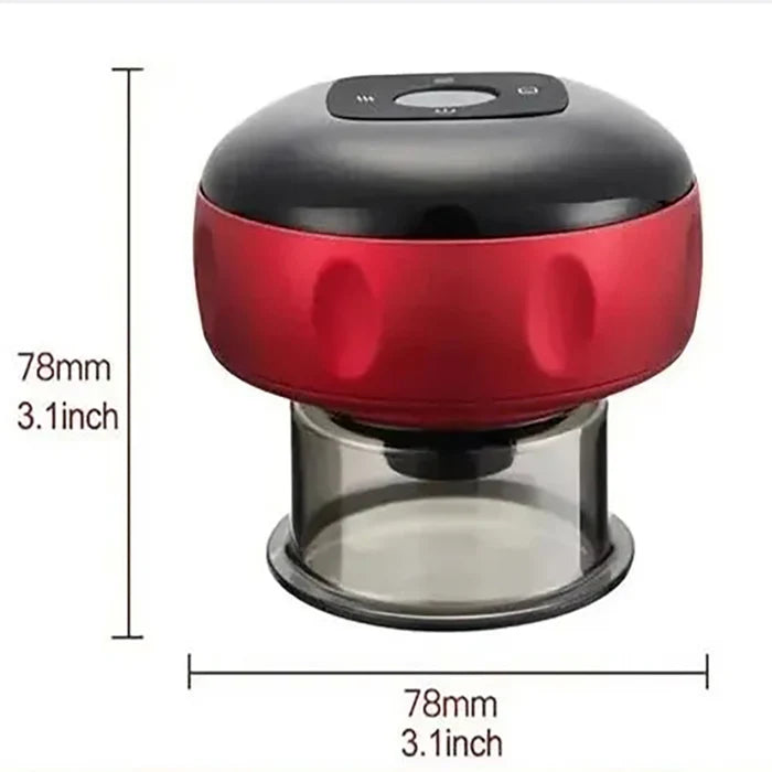 🎁Hot Sale - SAVE 49% OFF🎁  Body Scraping Massage Smart Electric Vacuum Cupping Heating Suction Cup Device Back Neck Arm Massger