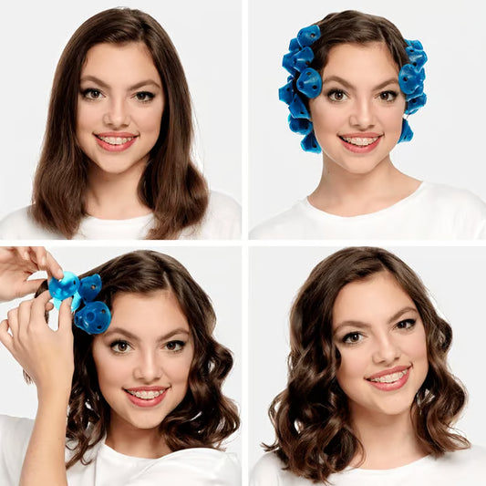 Wake Up With Perfect Curls – Spoolies® Heatless Silicone Curlers