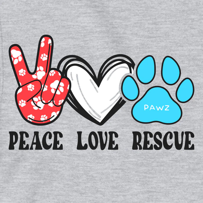 Peace, Love, Pawz T-Shirt